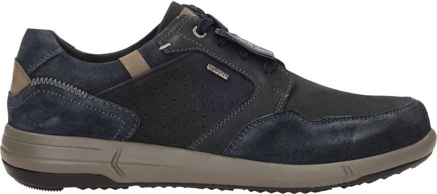 Josef Seibel ENRICO~51~~~~~~~~~~~~~~~~~~~~~ Vrije tijdsschoenenHeren veterschoenHeren sneakersCasual Blauw - Foto 2