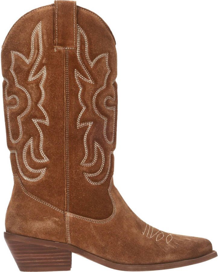 LOFF 1881 Lange Laarzen Dames Cognac - Foto 4