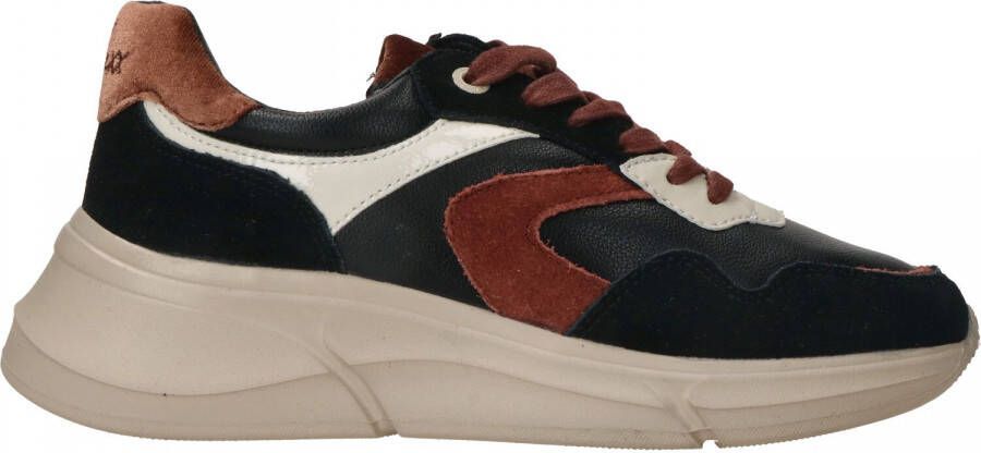 Mexx Sneaker Jilou Black Tan Dames Sneakers - Foto 4