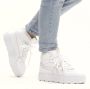 Puma Plateausneakers in effen design model 'Karmen' - Thumbnail 4