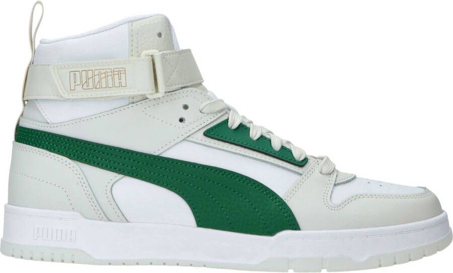 PUMA RBD Game Halfhoge Sneaker Mannen Wit groen beige - Foto 5