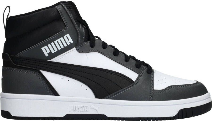 PUMA Rebound v6 Unisex Sneakers White- Black-For All Time Red - Foto 5