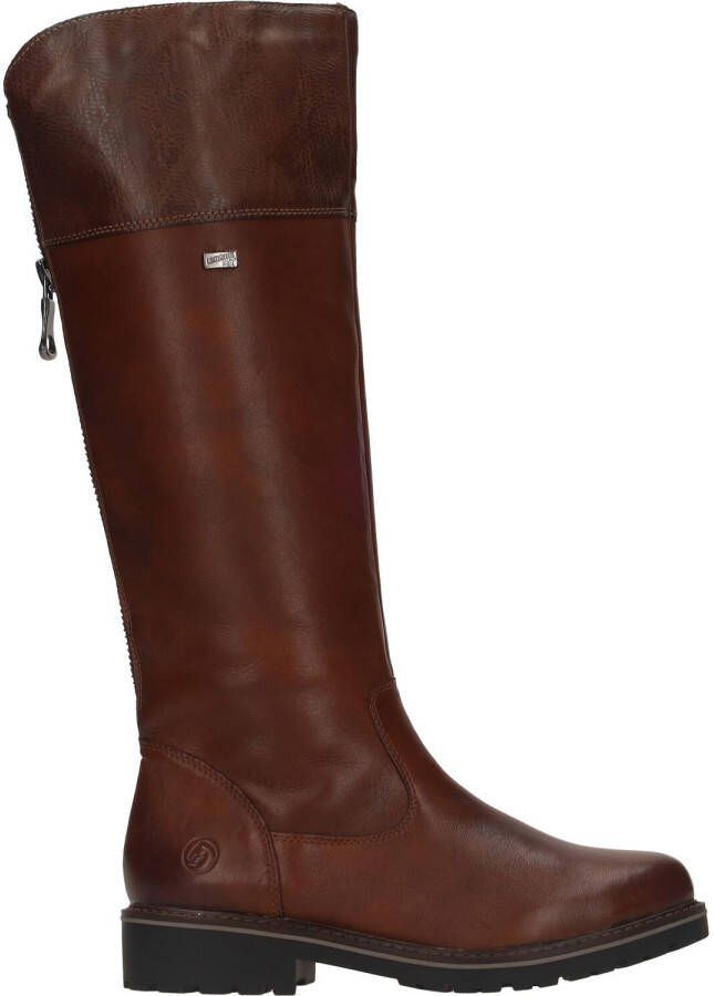Remonte Stijlvolle Bruine Lange Hoge Laarzen voor Dames Brown Dames - Foto 4