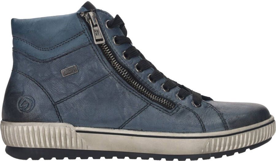 Remonte Veterschoenen platform lace-up ankle boots in crash look - Foto 8