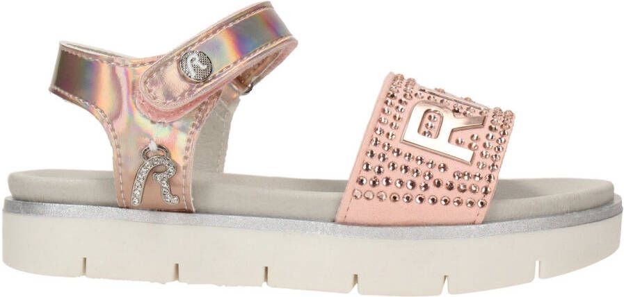 Mustang Beige Bloemen Sneakers voor Dames Gray Dames - Foto 3