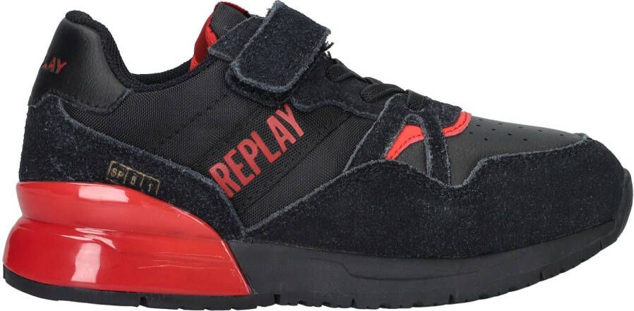 Rieker Comfortabele Blauwe Sneakers met Bruine Accenten Grijs Heren - Foto 3