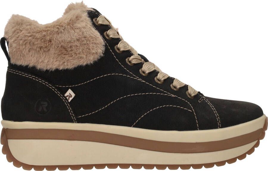 Rieker Sportieve Evolution Veterschoen Black Heren - Foto 3