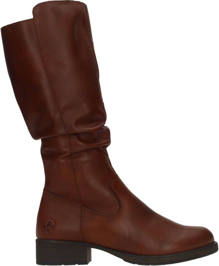 Rieker Basis Bruine Lange Hoge Laarzen voor Dames Brown Dames - Foto 2