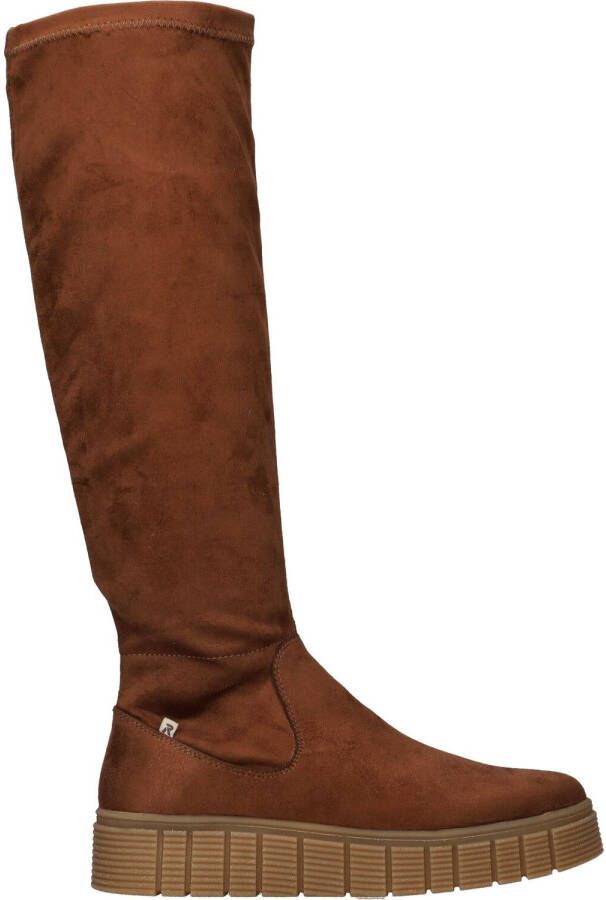 Rieker Sportieve Lange Laars voor Dames met Plateauzool Brown Dames - Foto 4