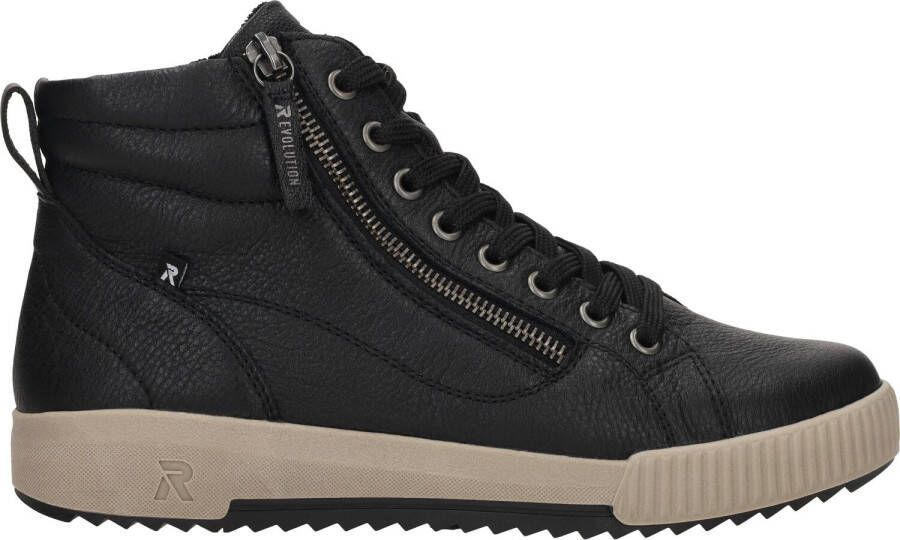 RRieker R-Rieker Hoge veterschoenen ankle boot high top sneaker leisure boots with zipper - Foto 5