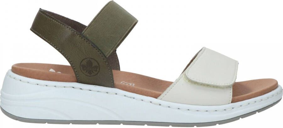 Rieker Sandalen Beige Synthetisch 211267 Dames Kunstleer - Foto 2