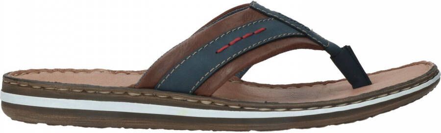 Rieker Comfortabele leren herenslipper Brown Heren - Foto 16