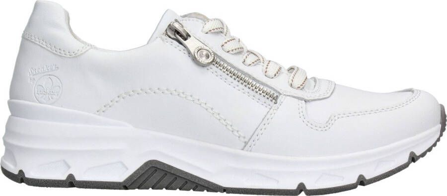 Rieker Sneakers met zijrits vrijetijdsschoen lage schoen veterschoen - Foto 8