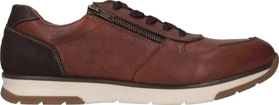 Rieker Sneakers Laag Sneakers Laag cognac - Foto 5