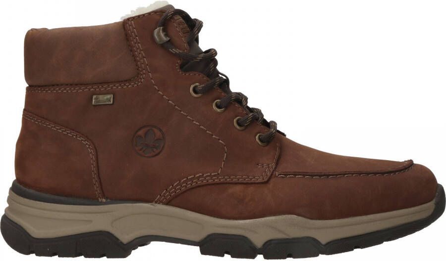 Rieker Bruine Gesloten Enkellaarzen voor Heren Brown Heren - Foto 4