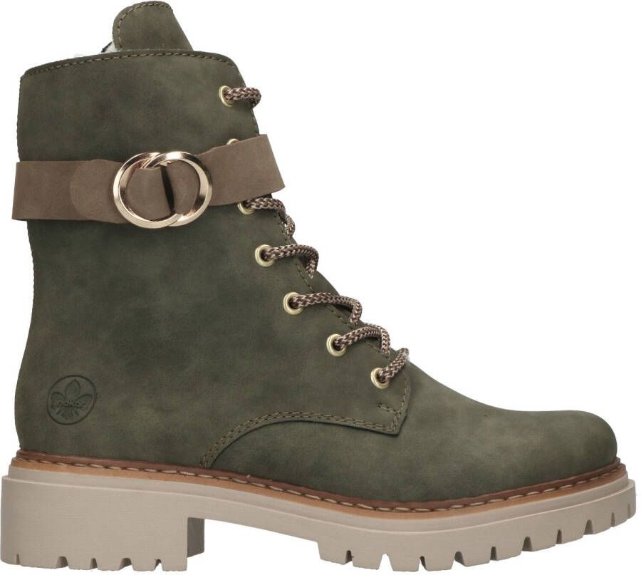 Rieker Sneakers met modieuze siernaad vrijetijdsschoen lage schoen veterschoen - Foto 7