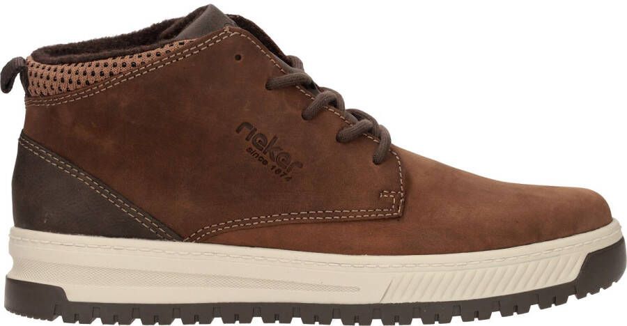 Rieker Bruine extra brede veterschoenen voor heren Brown Heren - Foto 10