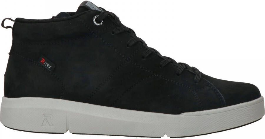 Rieker Waterdichte sneakers met ritssluiting en uitneembaar voetbed Black Dames - Foto 18