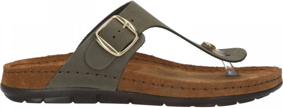 Rohde Teenslippers RODIGO-D Sleehak zomerschoen slippers pantoffels met gespsluiting - Foto 5