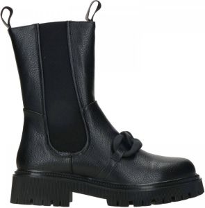 Shoecolate Monshoe Chelsea Boot Dames Zwart