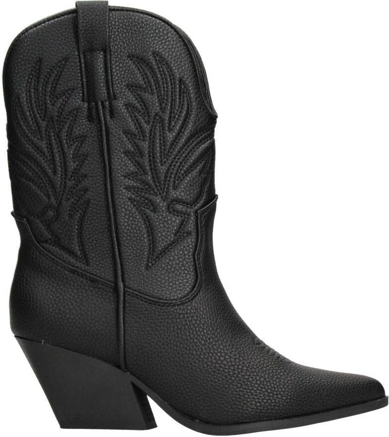 Shoecolate Western Laars Dames Zwart