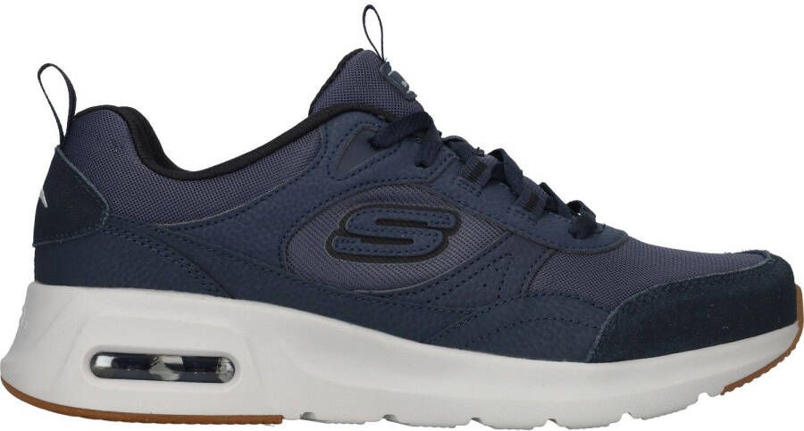 Skechers Air Court Heren Sneakers 232646-nvbk Kleur Zwart - Foto 3