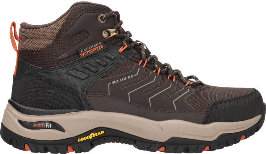 Skechers 204634 Relaxed Fit Arch Fit Dawson Sneakers Heren Bruin