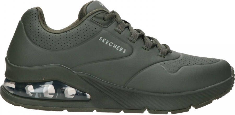 Skechers Sneakers Groen Imitatieleer 300430 Heren Kunstleer - Foto 5