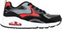 Rieker Sportieve Rode Vetersneakers voor Dames White Dames - Thumbnail 3