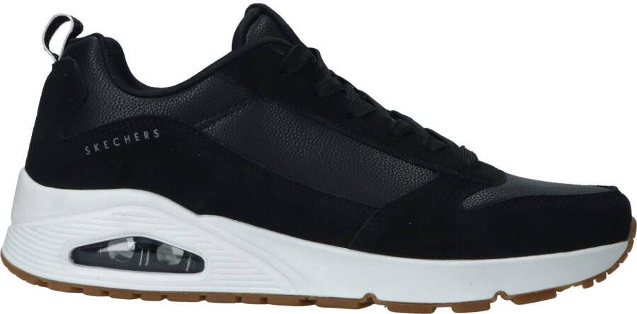 Skechers Uno Stacre Sneaker Casual en Sportieve Herenschoen Zwart Heren - Foto 9