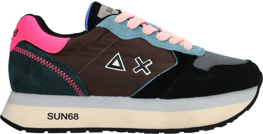 Sun68 Kleurrijke Leren Sneaker voor Dames Multicolor Dames - Foto 2