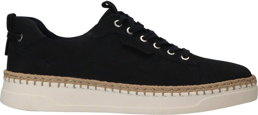 Tamaris Blauwe Suède Veterschoen Black Dames - Foto 4