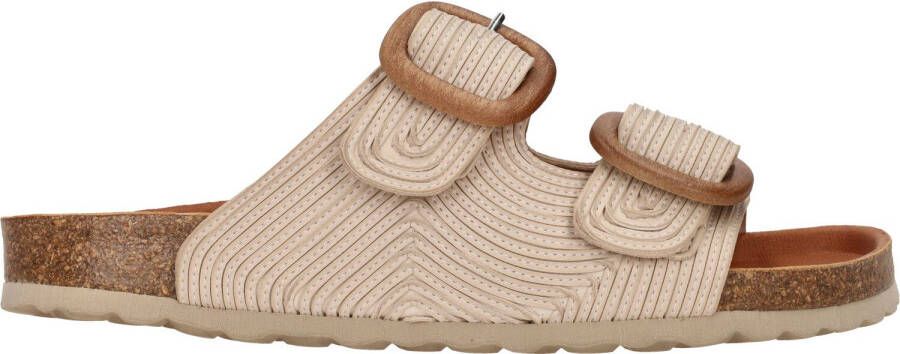 VERBENAS Slippers Dames Ruth Maat: 39 Materiaal: Leatherlook Kleur: Beige - Foto 5