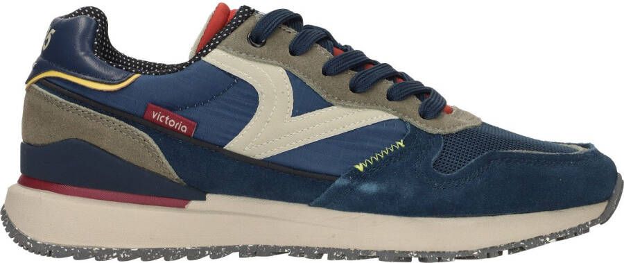 Victoria Blauwe herensneaker met Memory Foam inlegzool Blauw Dames - Foto 2