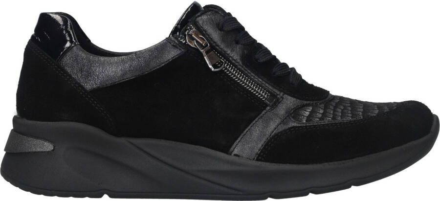 Wäldlaufer Waldläufer OrthoTritt Dames Sneaker 715H02-400-001 Zwart Wijdte H - Foto 5