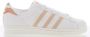 Adidas Originals Superstar sneakers wit ecru lichtoranje - Thumbnail 2