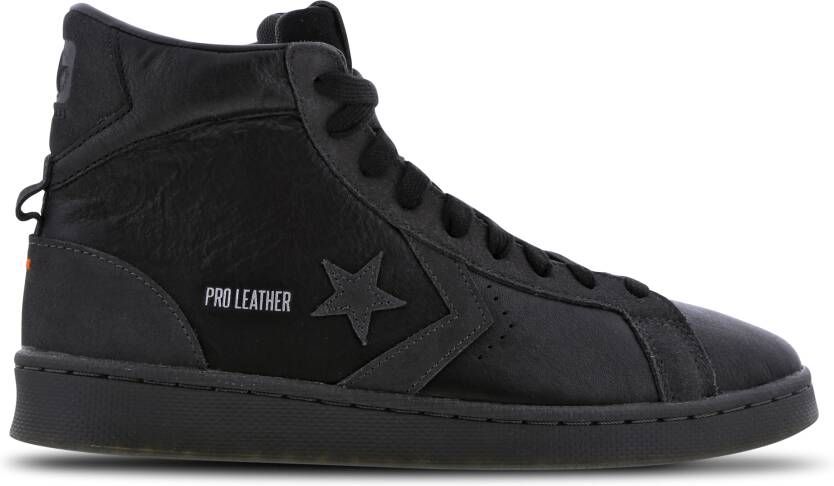Converse Pro Leather Heren Schoenen Black Leer