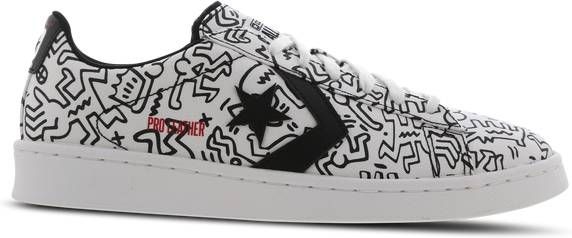 Converse Pro Leather x Keith Haring Heren Schoenen White Leer Foot Locker