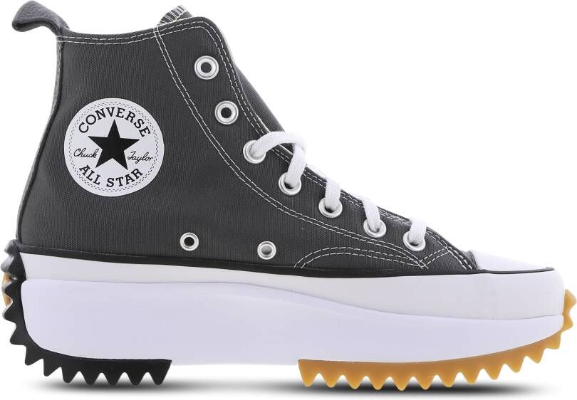 Converse Run Star Hike Canvas Platform Fashion sneakers Schoenen iron grey black white white maat: 45 beschikbare maaten:45