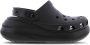 Crocs Classic Crush Clog Gedurfd ontwerp en extra hoogte Black Dames - Thumbnail 2