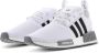Adidas Originals Nmd_R1 Primeblue Witte Sneakers met Zwarte Inzetstukken White - Thumbnail 15