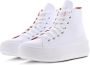 Converse Sneakers Chuck Taylor All Star Move Hybrid Shine Wit Dames - Thumbnail 7