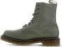 Dr. Martens Comfortabele Leren Laarzen Green Dames - Thumbnail 6