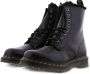 Dr Martens 1460 Serena Faux Fur Lined Boots Dr. Martens Zwart Dames - Thumbnail 10