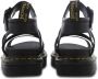 Dr. Martens Zwarte platte sandalen met krokodillenprint Black Dames - Thumbnail 7