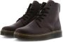 Dr. Martens Hoge Sneaker van Donkerbruin Leer Brown Unisex - Thumbnail 13