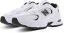 New Balance Comfort Sneakers met Stoffen en Leren Bovenwerk White - Thumbnail 10