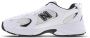 New Balance Comfort Sneakers met Stoffen en Leren Bovenwerk White - Thumbnail 12