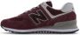 New Balance Ml574 EGB Suède en Textiel Sneakers Red Heren - Thumbnail 5