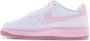 Nike Air Force 1 (gs) Basketball Schoenen white pink foam ele tal pink maat: 38.5 beschikbare maaten:38.5 - Thumbnail 12